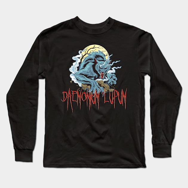 Daemonium Lupum Long Sleeve T-Shirt by woodsman